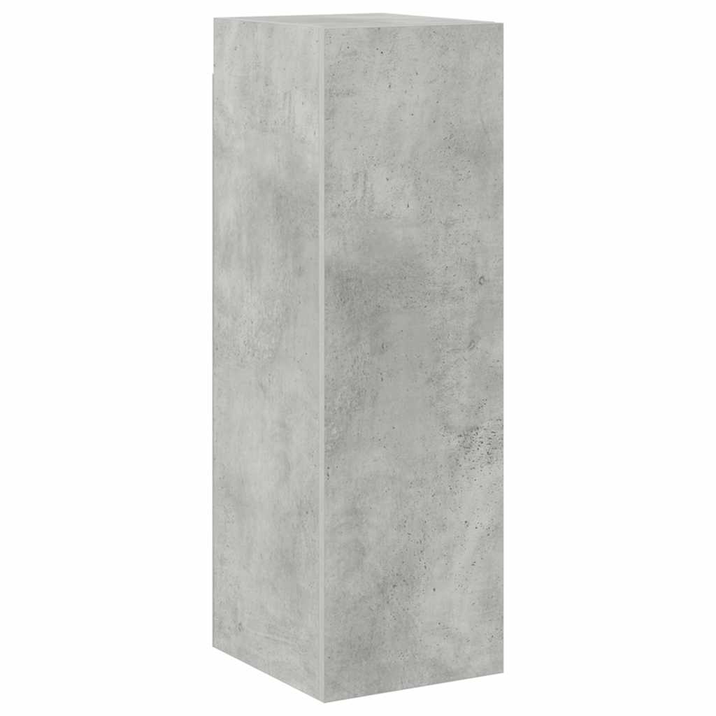 8 Piece TV Cabinet Set Concrete Grey Engineered Wood
