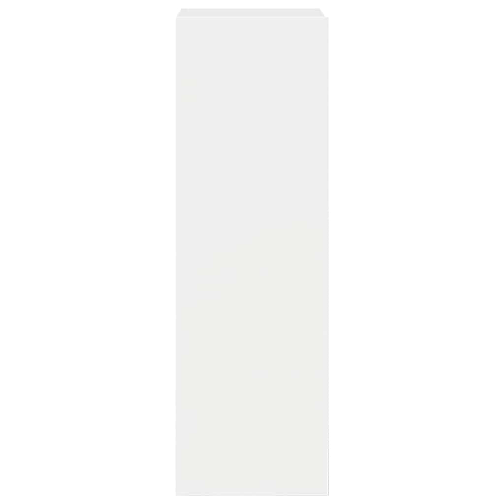 8 Piece TV Cabinet Set High Gloss White Engineered Wood