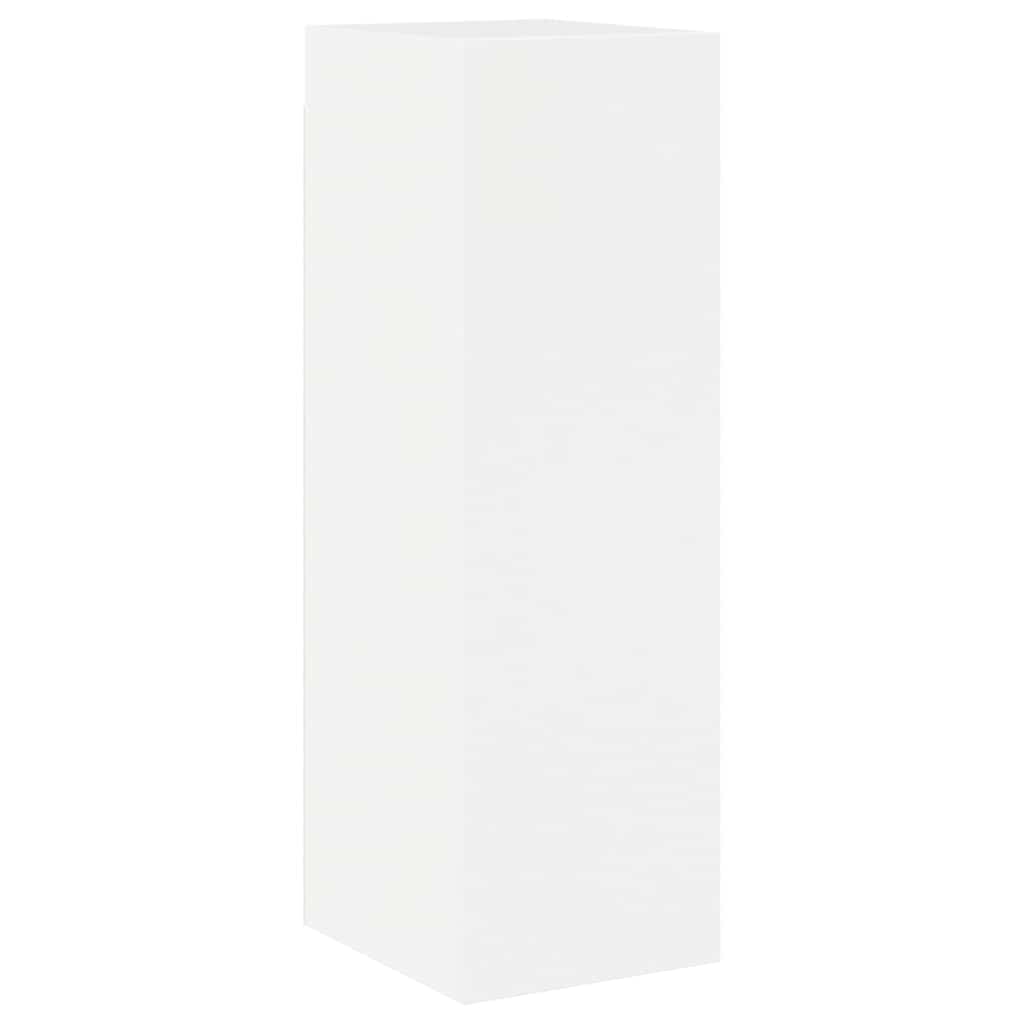 6 Piece TV Cabinet Set High Gloss White Engineered Wood