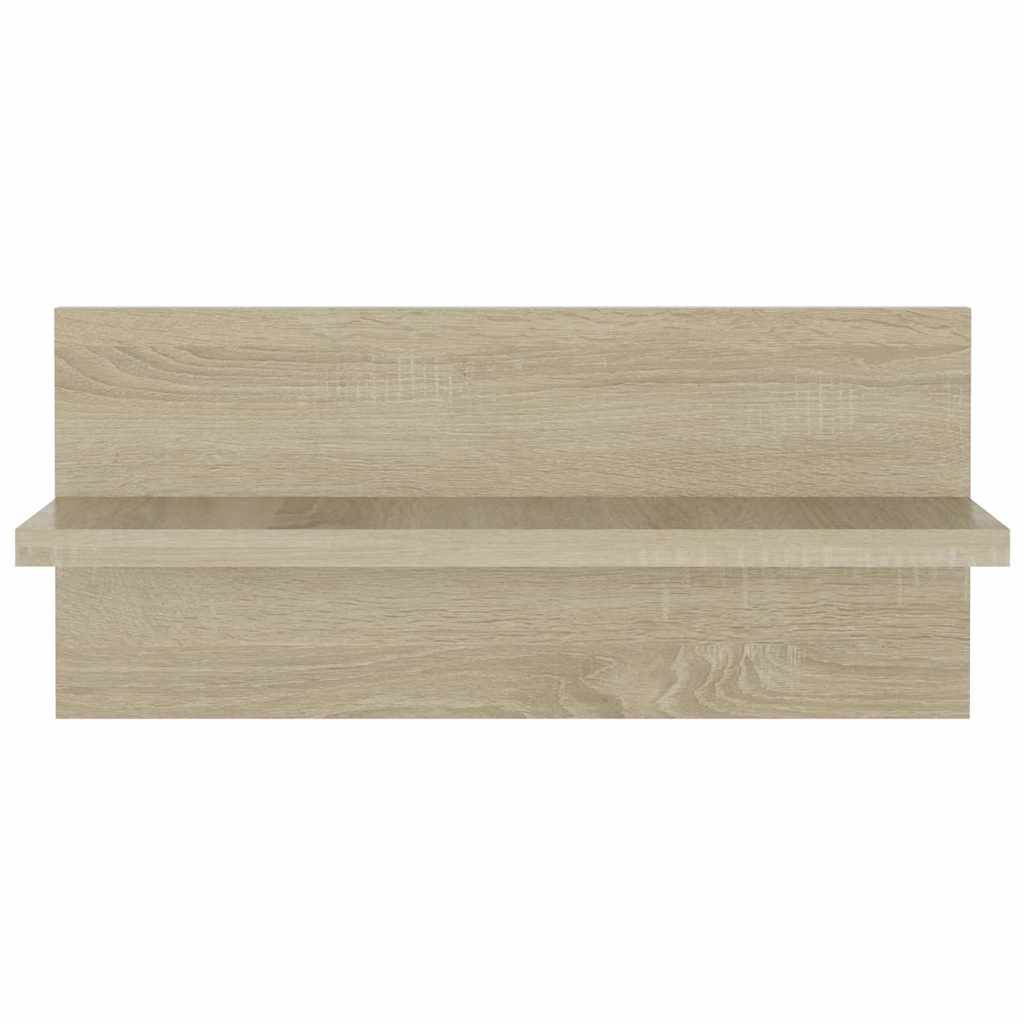 Wall Shelves 2 pcs Sonoma Oak 40x11.5x18 cm Engineered Wood