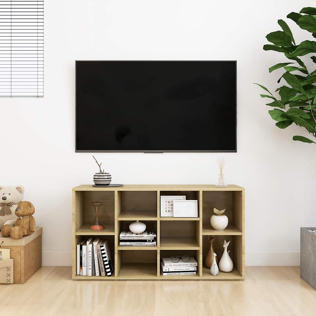 Shoe Bench Sonoma Oak 103x30x55 cm Engineered Wood