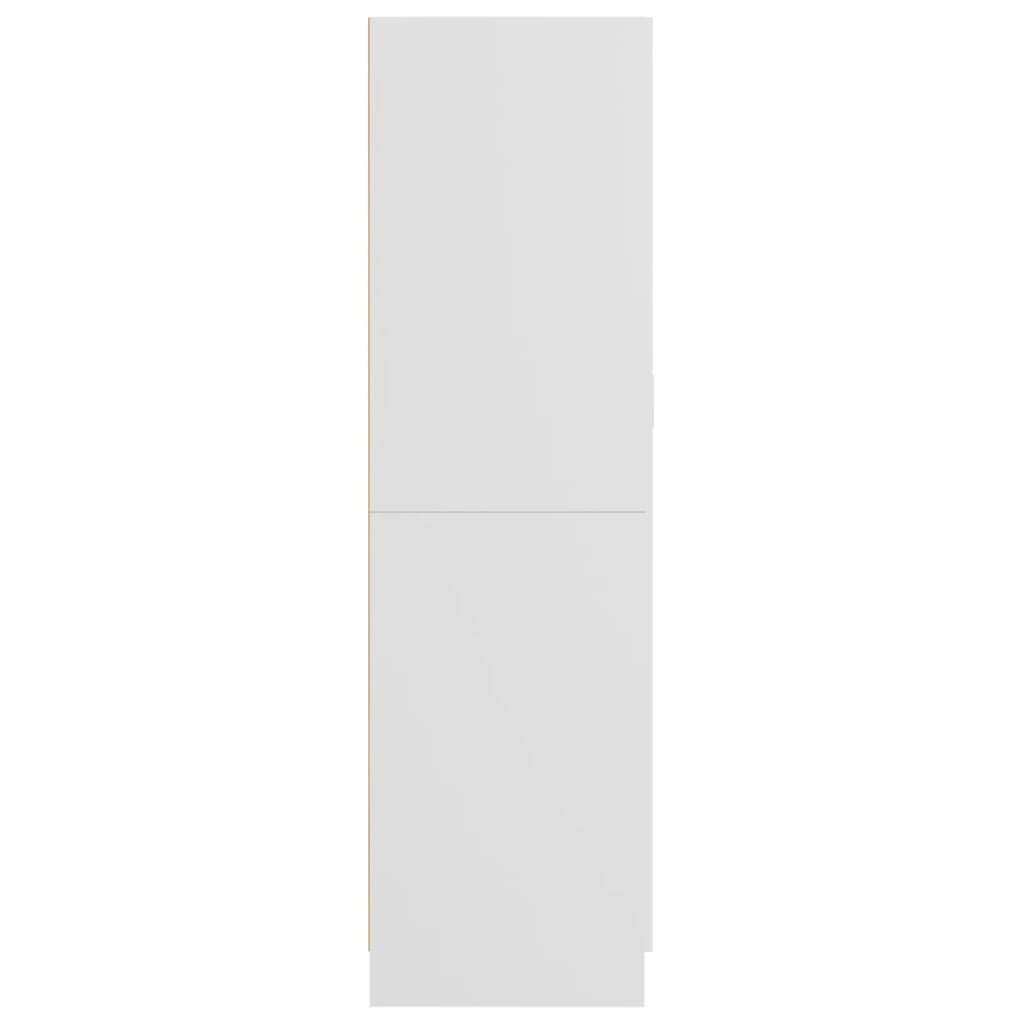 Wardrobe White 82.5x51.5x180 cm Engineered Wood