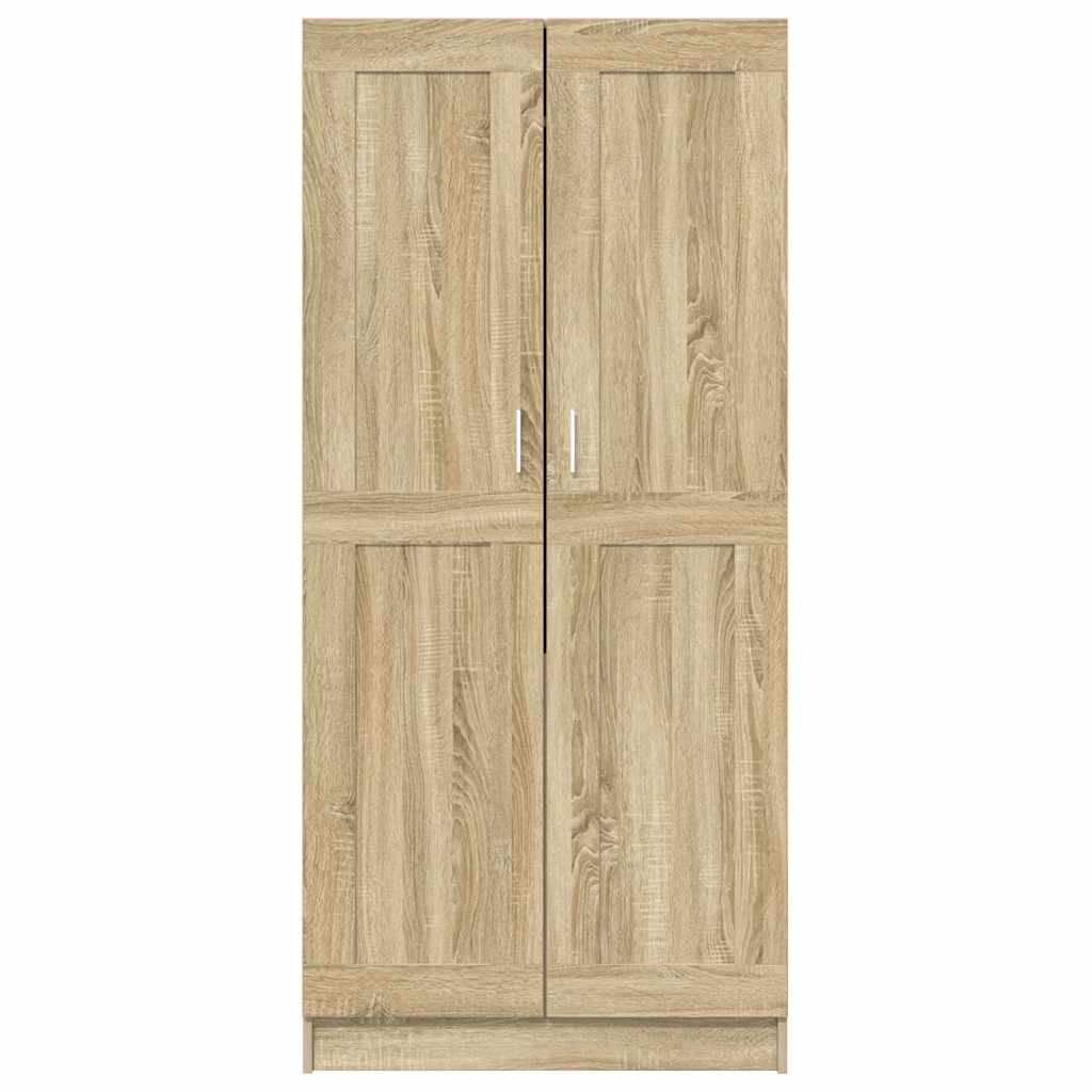 Wardrobe Sonoma Oak 82.5x51.5x180 cm Engineered Wood
