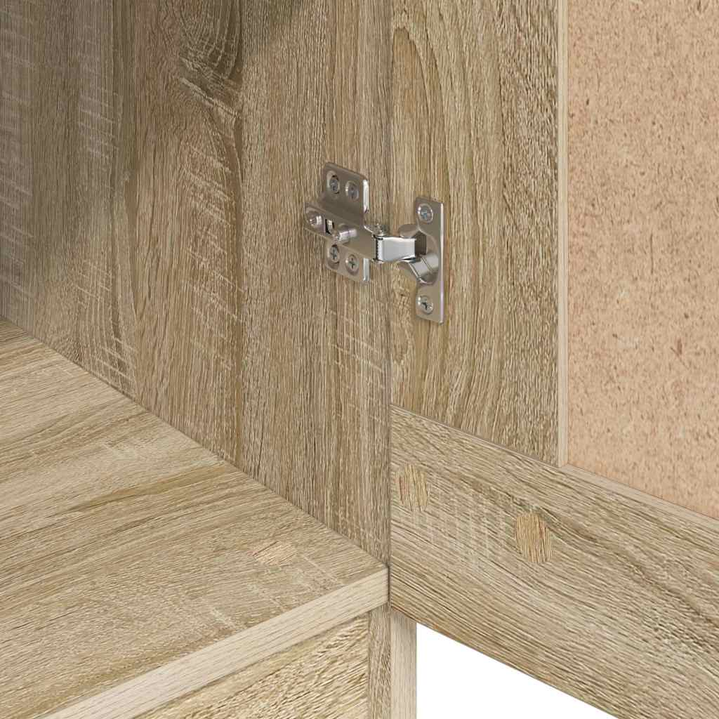 Wardrobe Sonoma Oak 82.5x51.5x180 cm Engineered Wood
