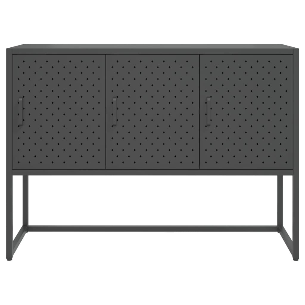 Sideboard Anthracite 105x35x75 cm Steel