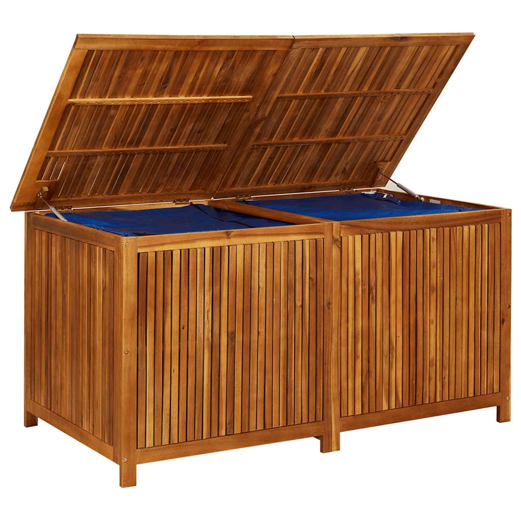 Garden Storage Box 150x80x75 cm Solid Wood Acacia