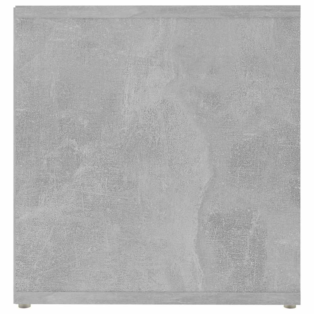 2 Piece TV Cabinet Set Concrete Grey 72x35x36,5 cm Engineered Wood