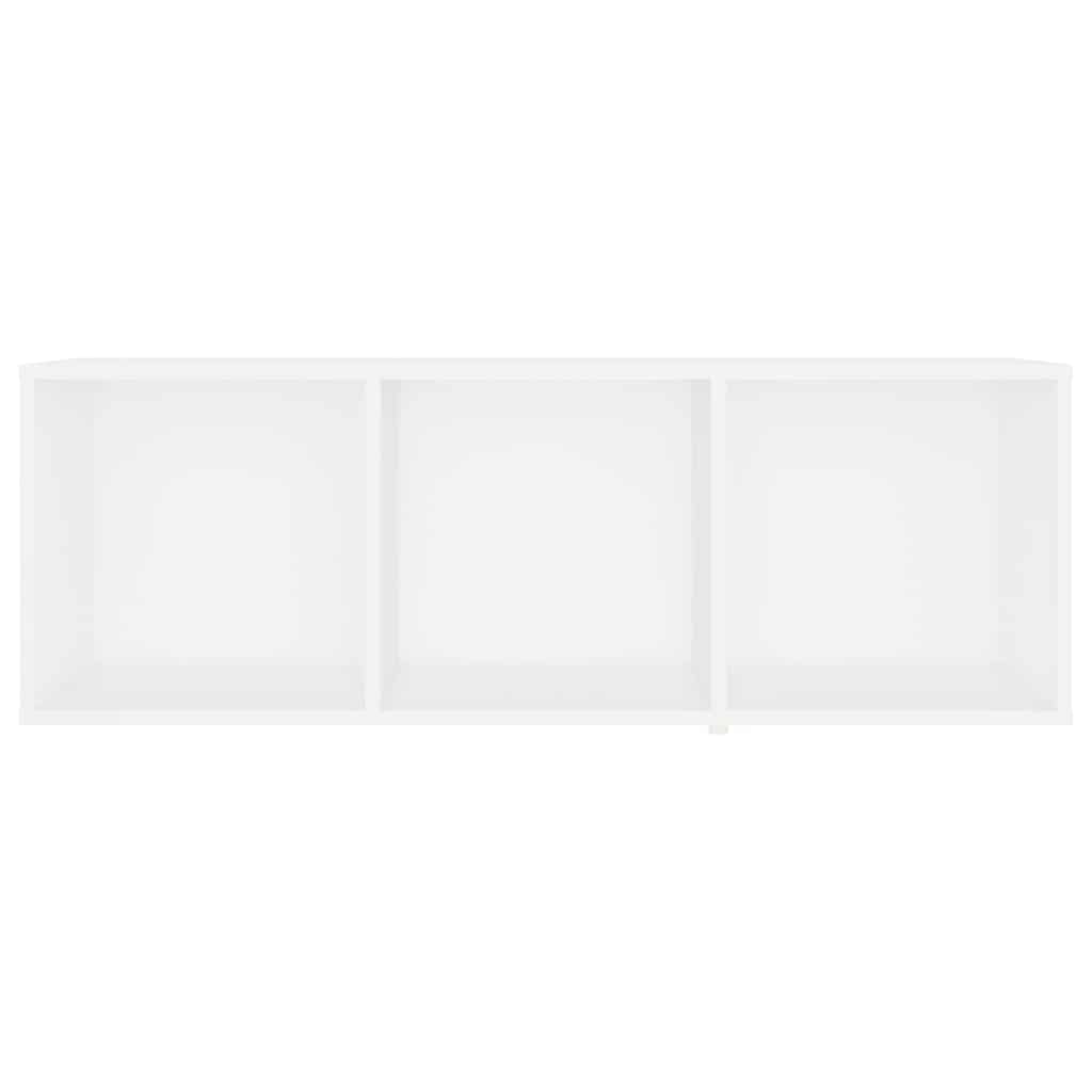 3 Piece TV Cabinet Set White 107x35x37 cm Engineered Wood