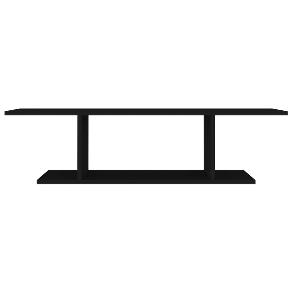 Wall Mounted TV Cabinet Black 103x30x26.5 cm