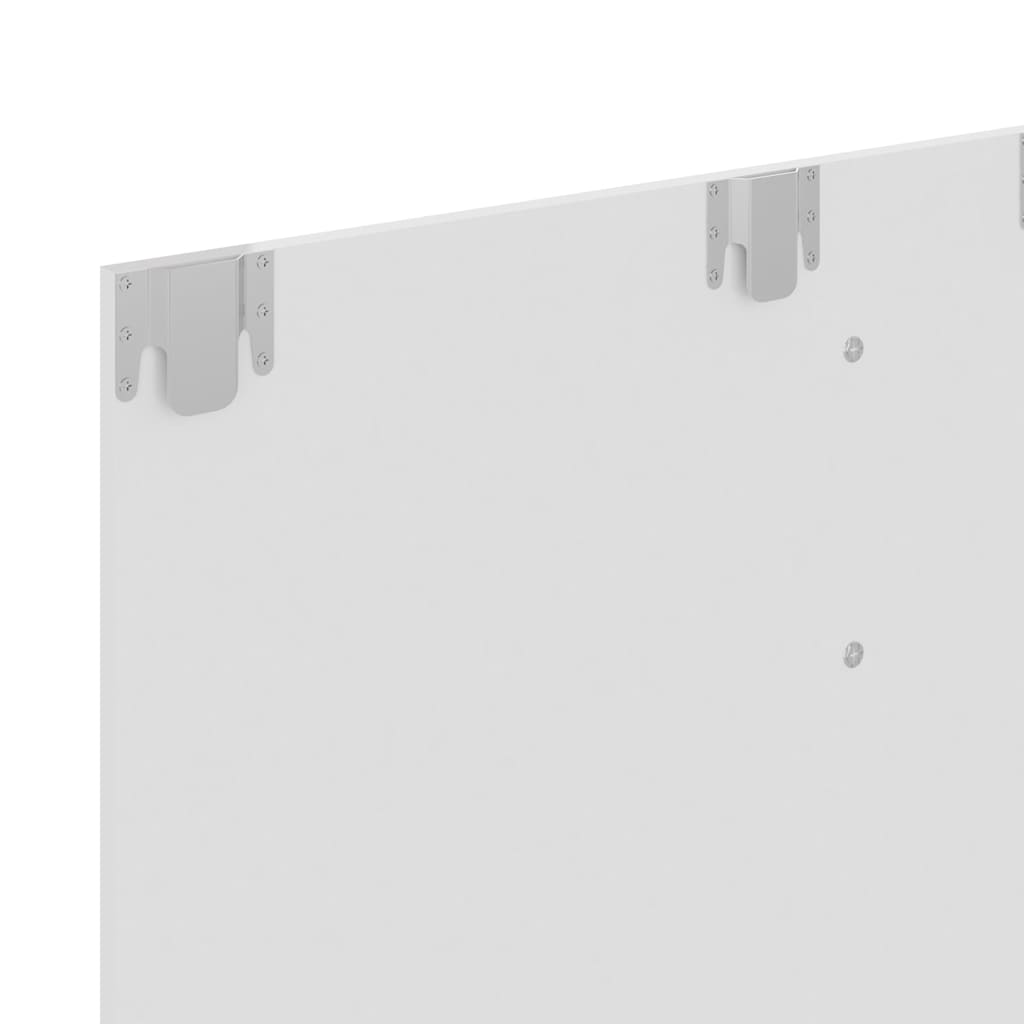 Wall TV Cabinet High Gloss White 102x23.5x90 cm Engineered Wood