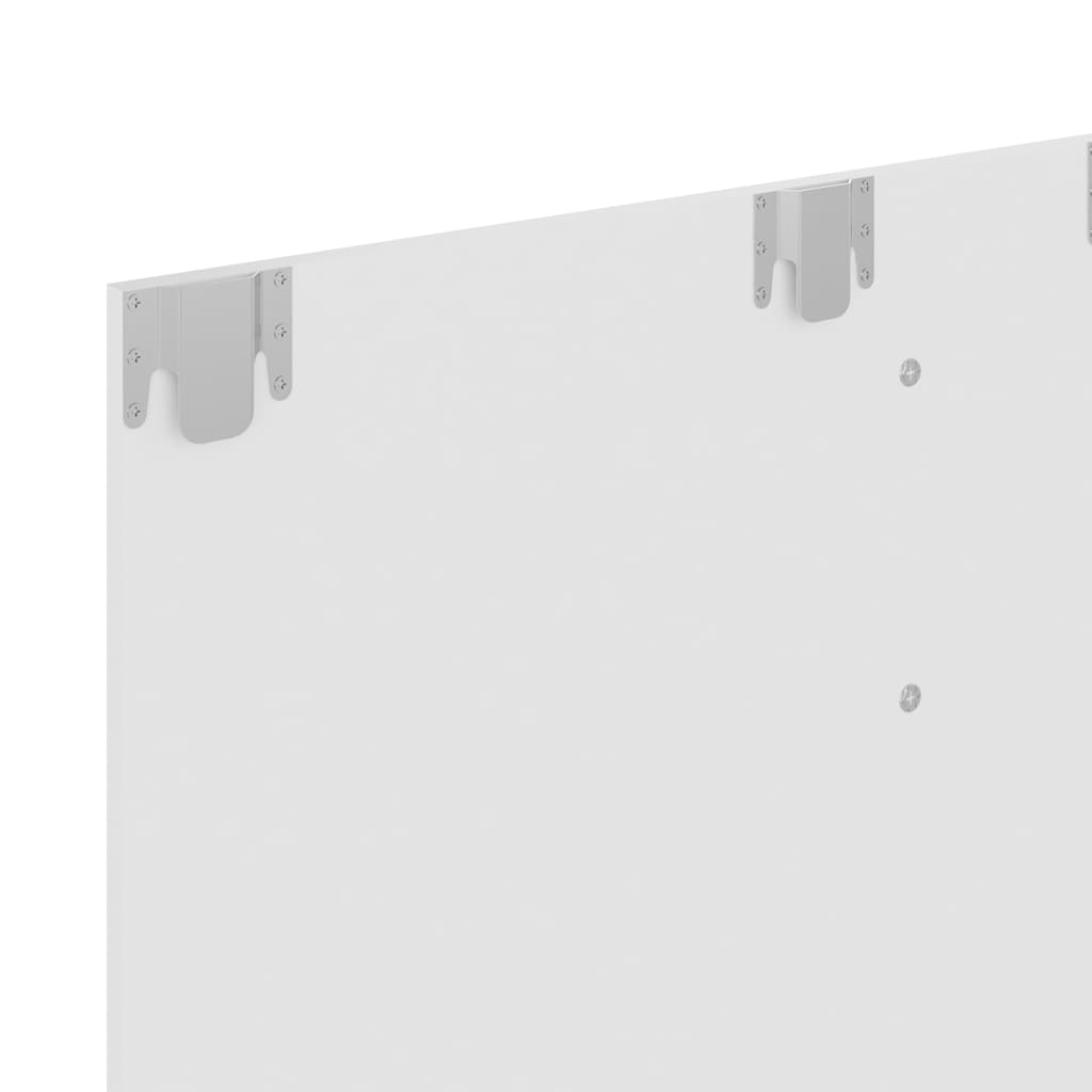 Wall TV Cabinet White 135x23.5x90 cm Engineered Wood