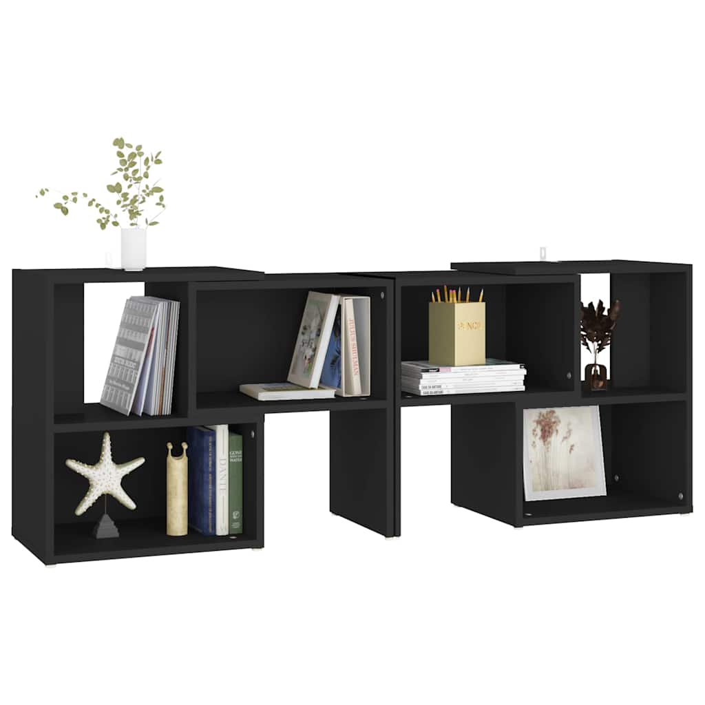 TV Cabinet Black 104x30x52 cm Engineered Wood