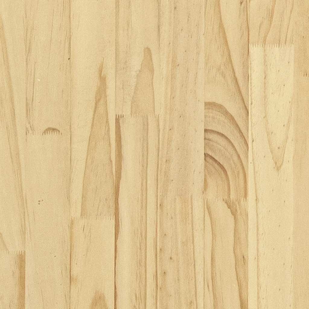 Bedside Cabinet 40x29.5x64 cm Solid Pine Wood