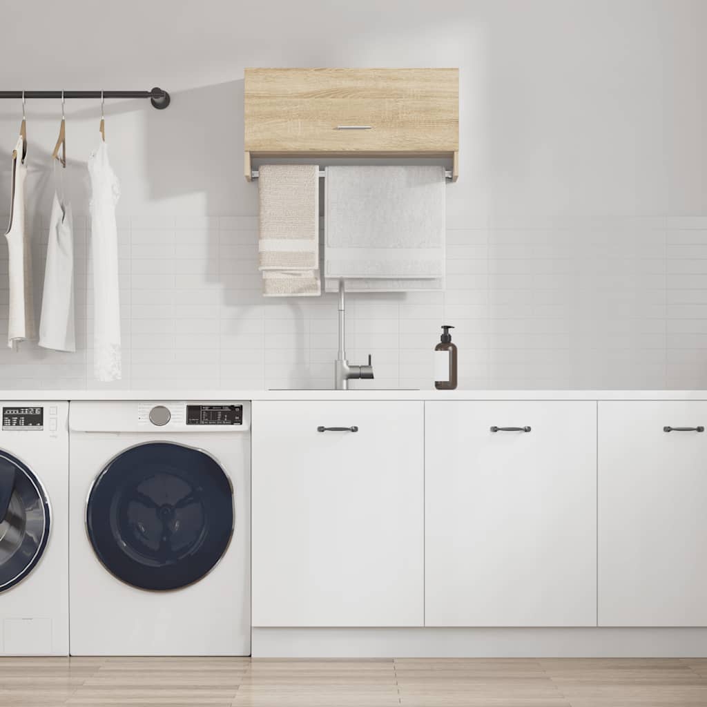 Wardrobe Sonoma Oak 70x32.5x35 cm Engineered Wood
