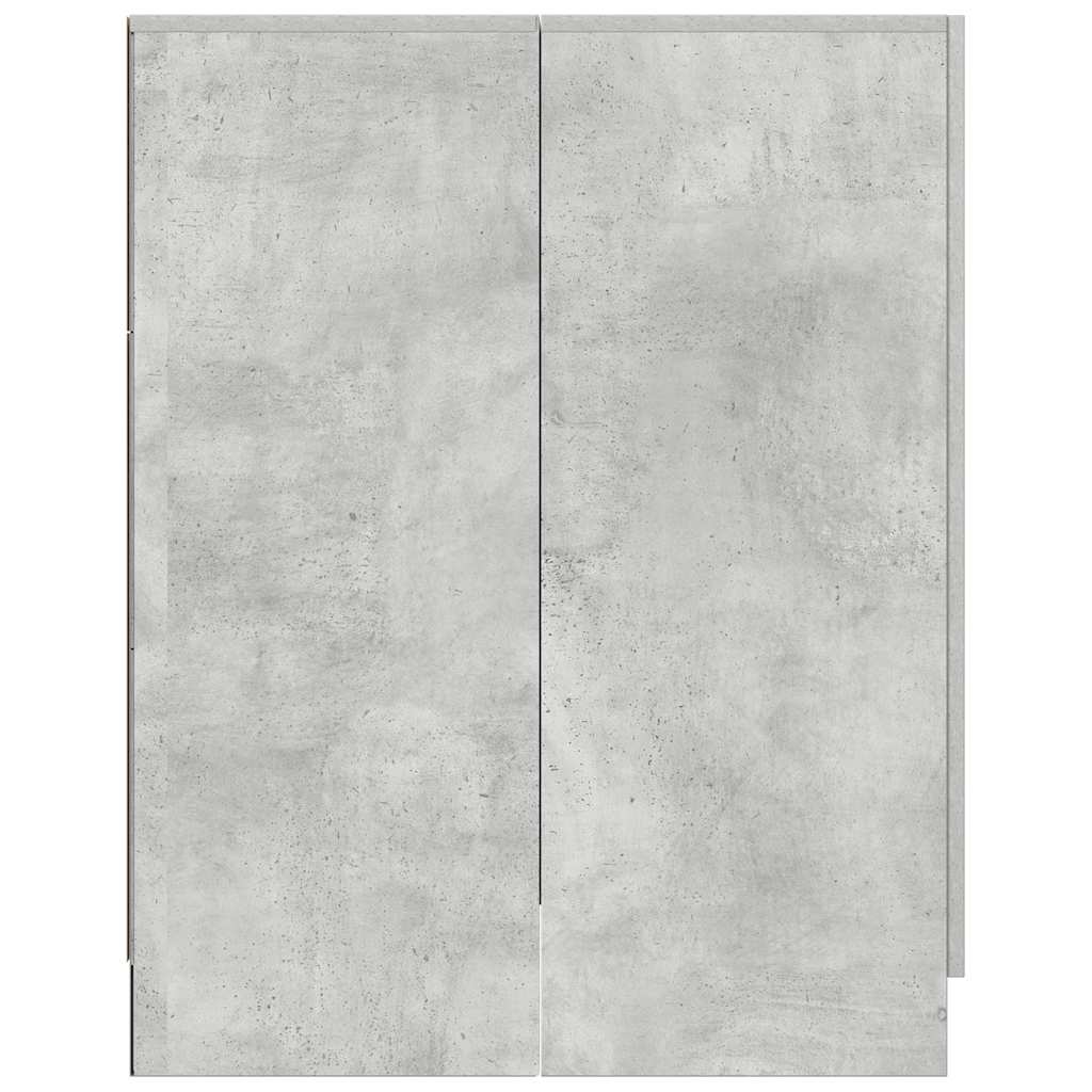 Washing Machine Cabinet Concrete Grey 71x71.5x91.5 cm