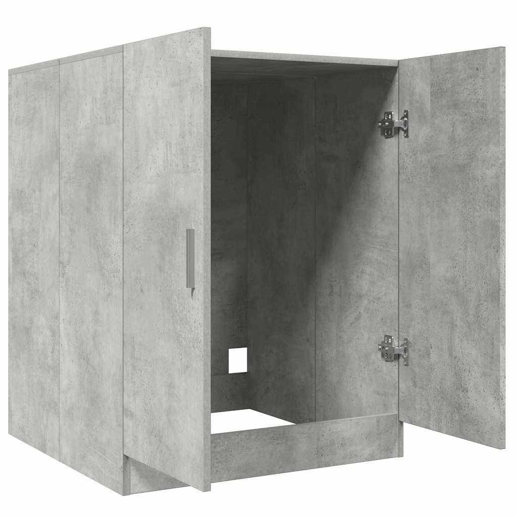 Washing Machine Cabinet Concrete Grey 71x71.5x91.5 cm