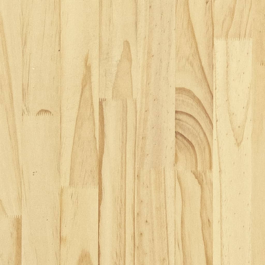 Coffee Table 50x50x33.5 cm Solid Pinewood