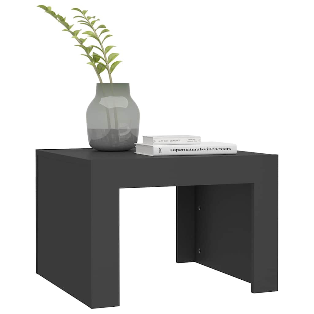 Coffee Table Grey 50x50x35 cm Engineered Wood