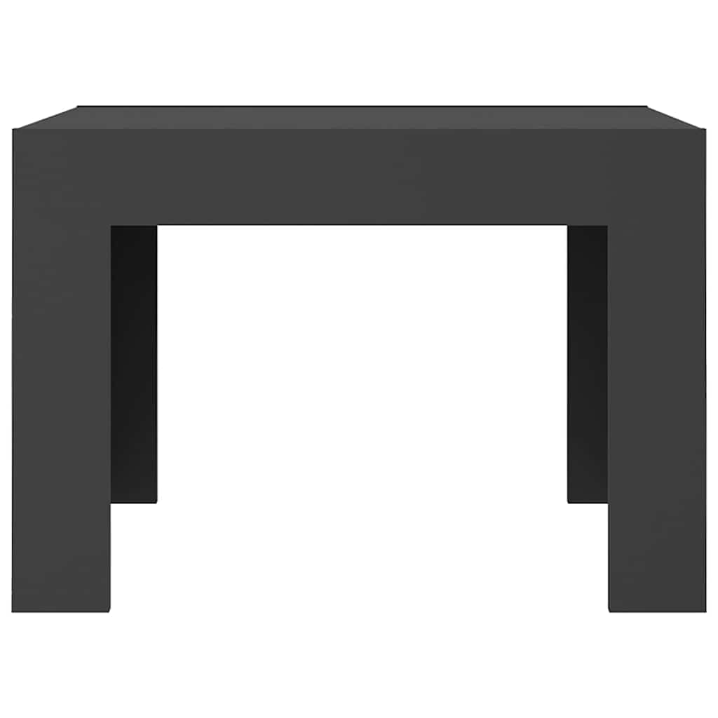 Coffee Table Grey 50x50x35 cm Engineered Wood