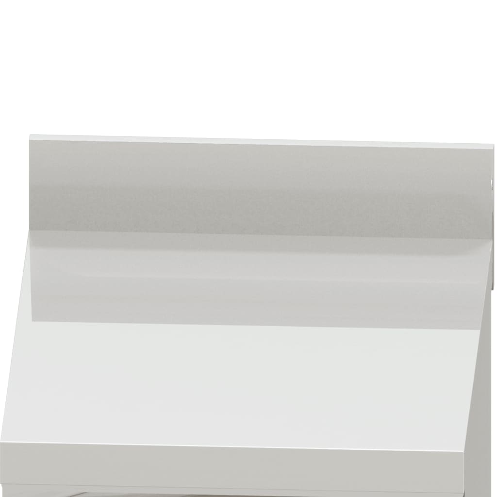 Commercial Kitchen Cabinet with 2 Drawers 50x60x96 cm
