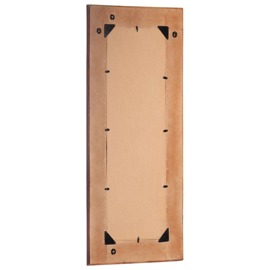Wall Mirror Solid Wood Reclaimed 50x110 cm