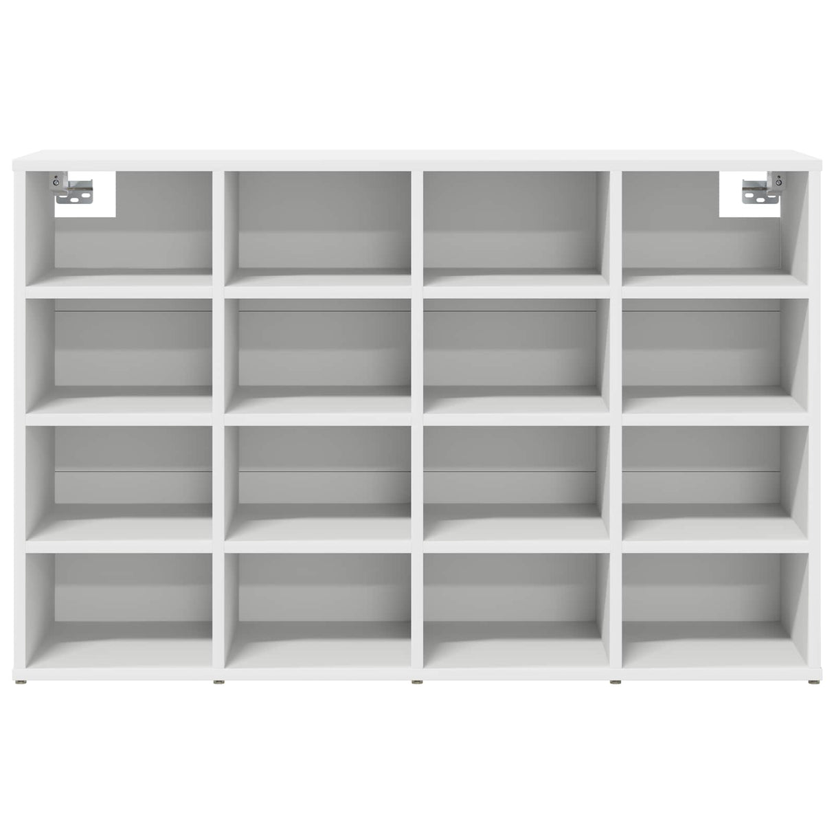 Shoe Cabinet 103 x 30 x 67 cm Engineered Wood White