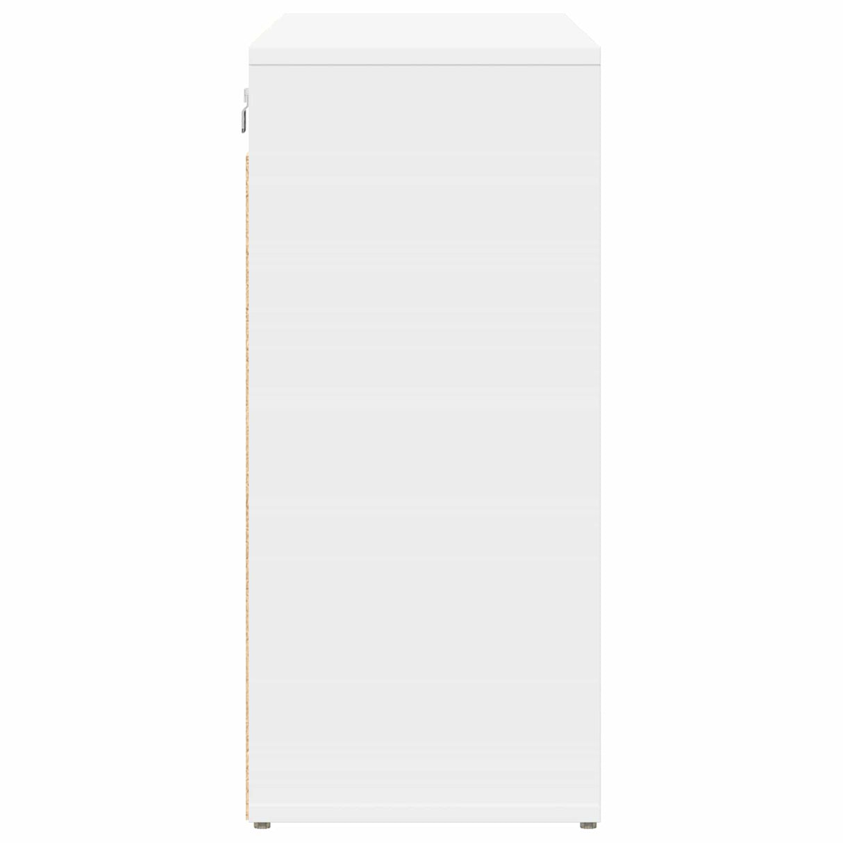 Shoe Cabinet 103 x 30 x 67 cm Engineered Wood White