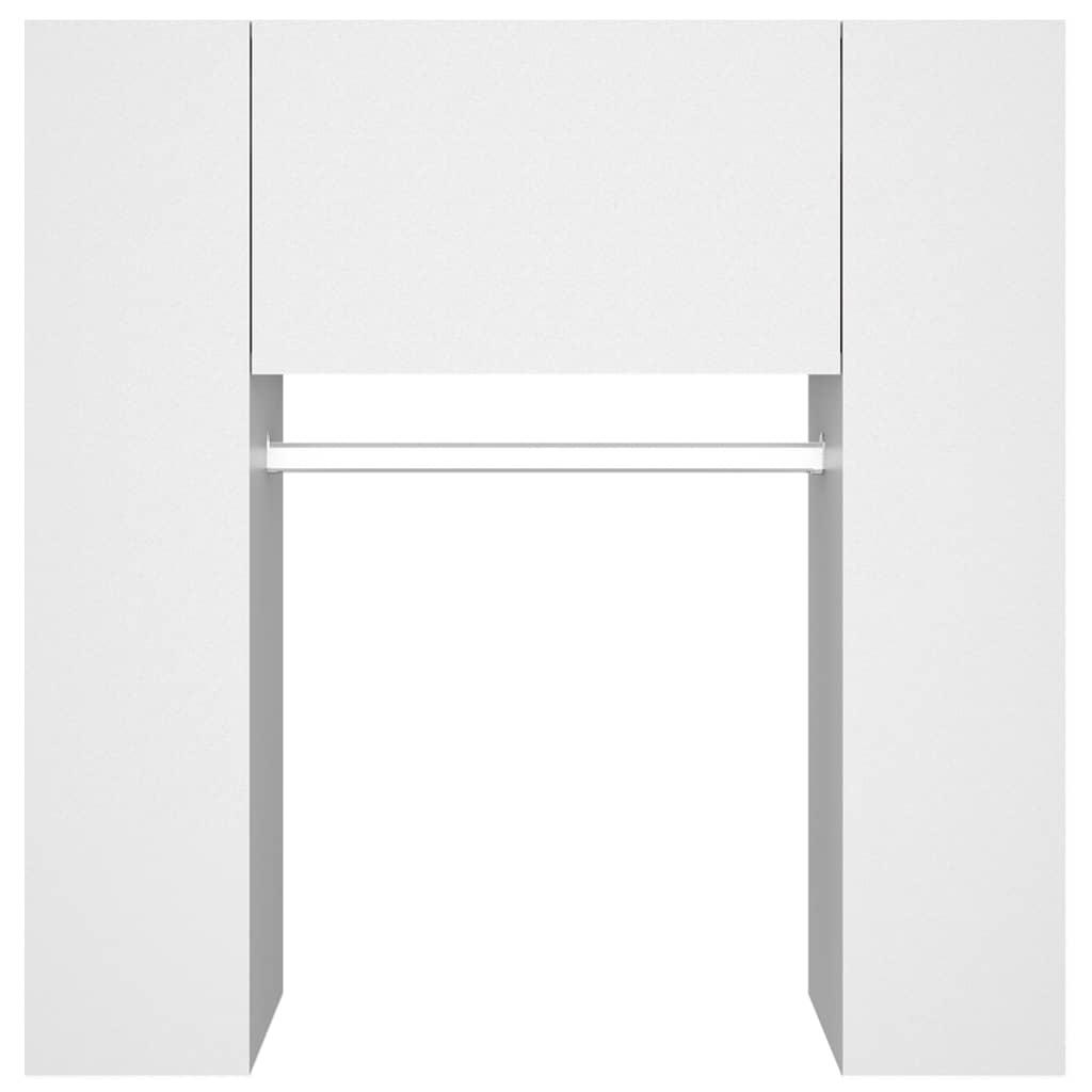 Hallway Cabinet White 97.5x37x99 cm Engineered Wood