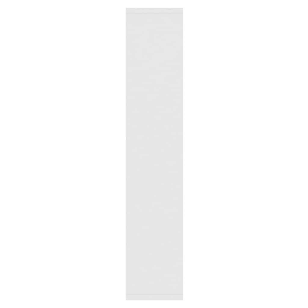 Mirror Cabinet with LED White 91x15x76.5 cm