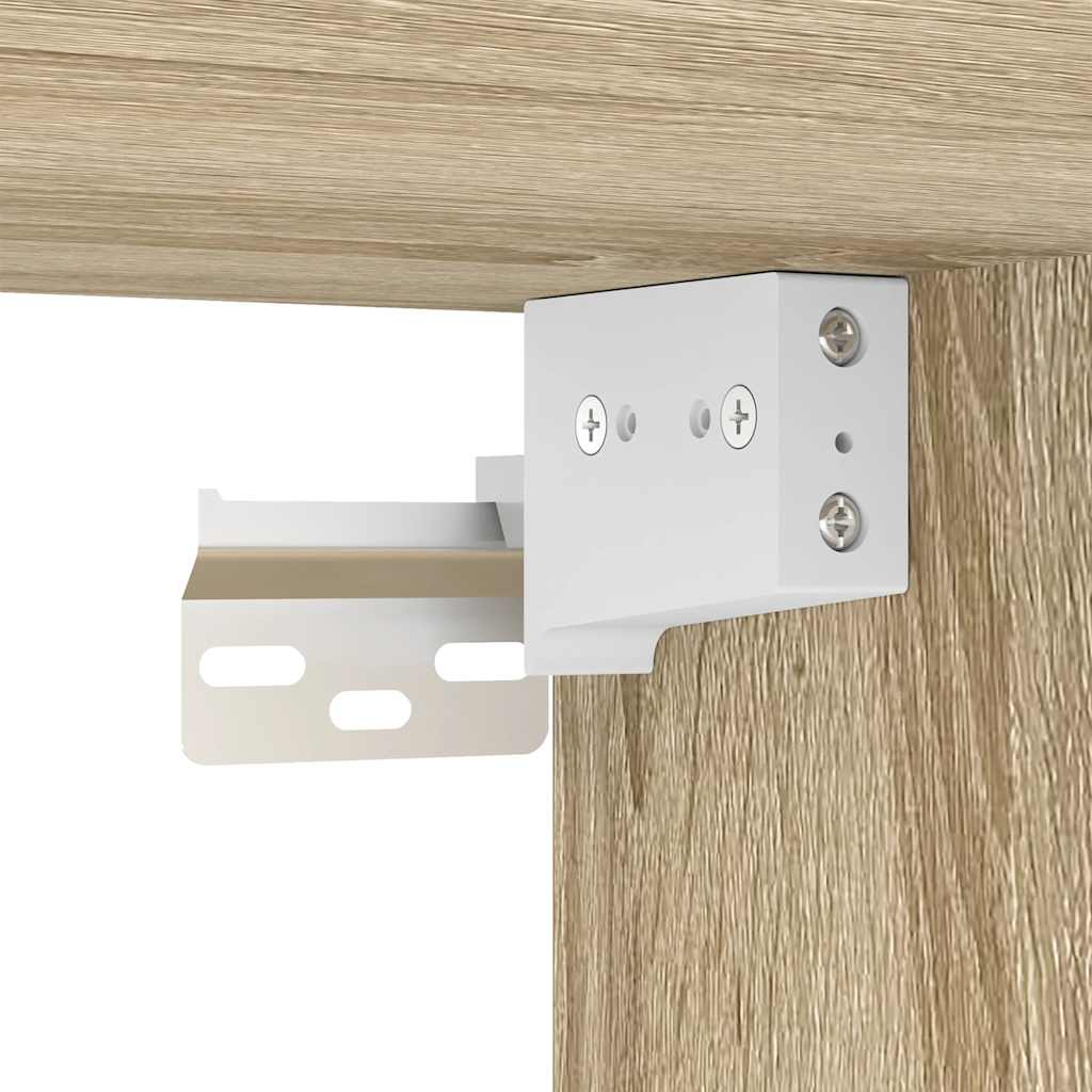 Shoe Cabinet Sonoma Oak 60x35x70 cm Engineered Wood