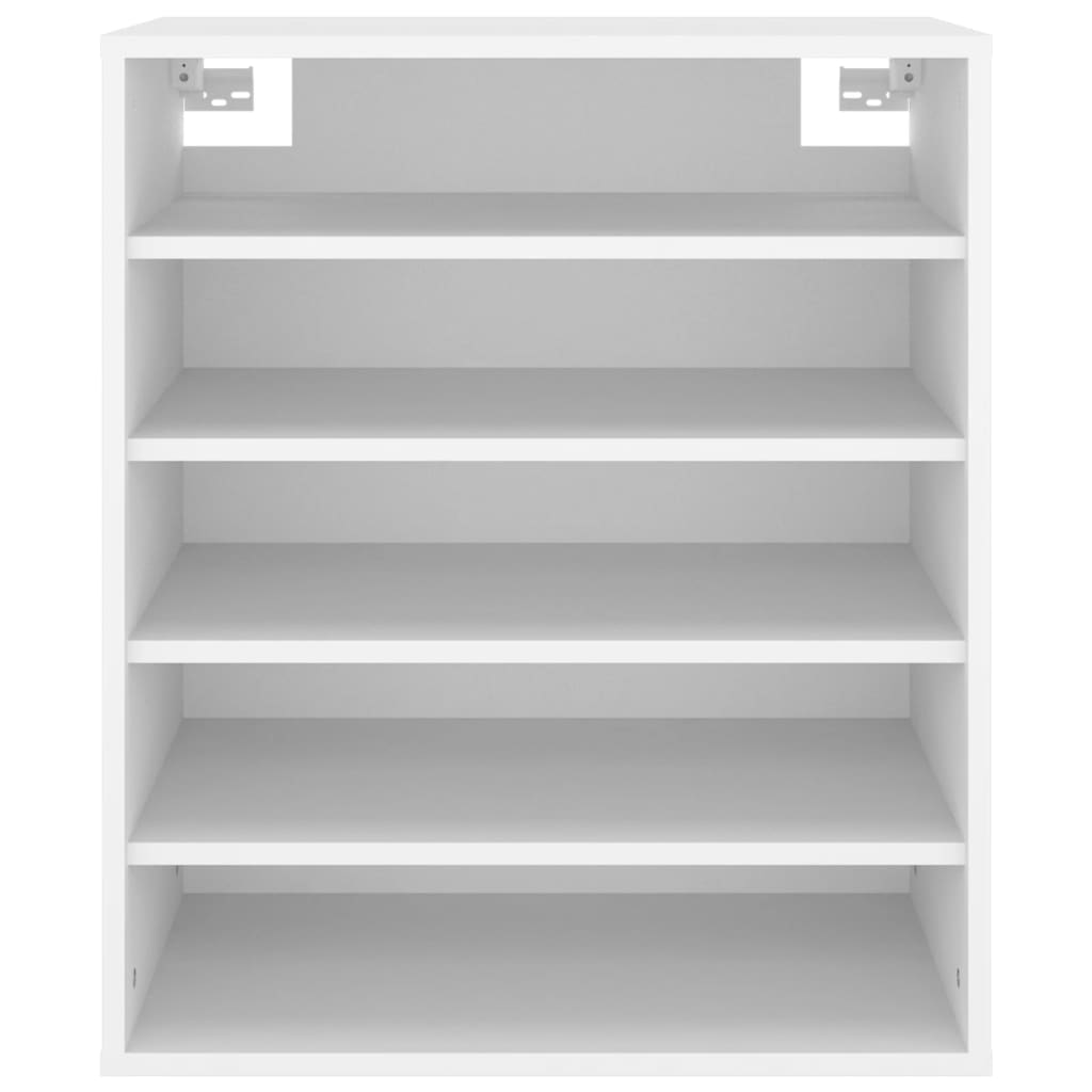 Shoe Cabinet White 60x35x70 cm Engineered Wood