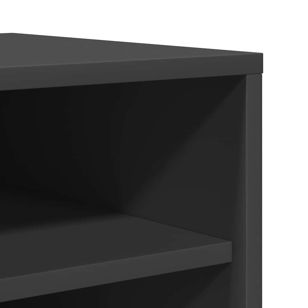 Shoe Cabinet Grey 60x35x92 cm Engineered Wood