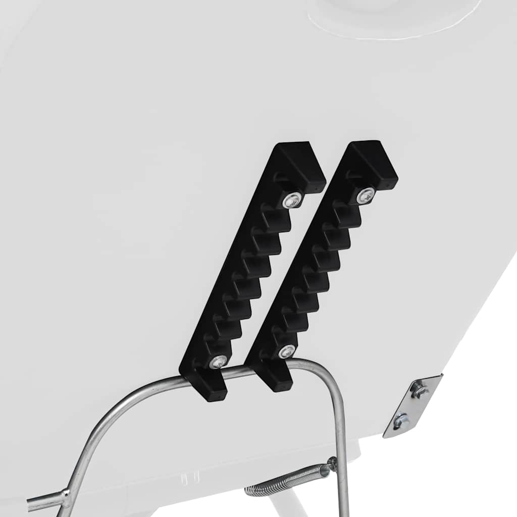 Beauty Treatment Chair Faux Leather White 180x62x78 cm