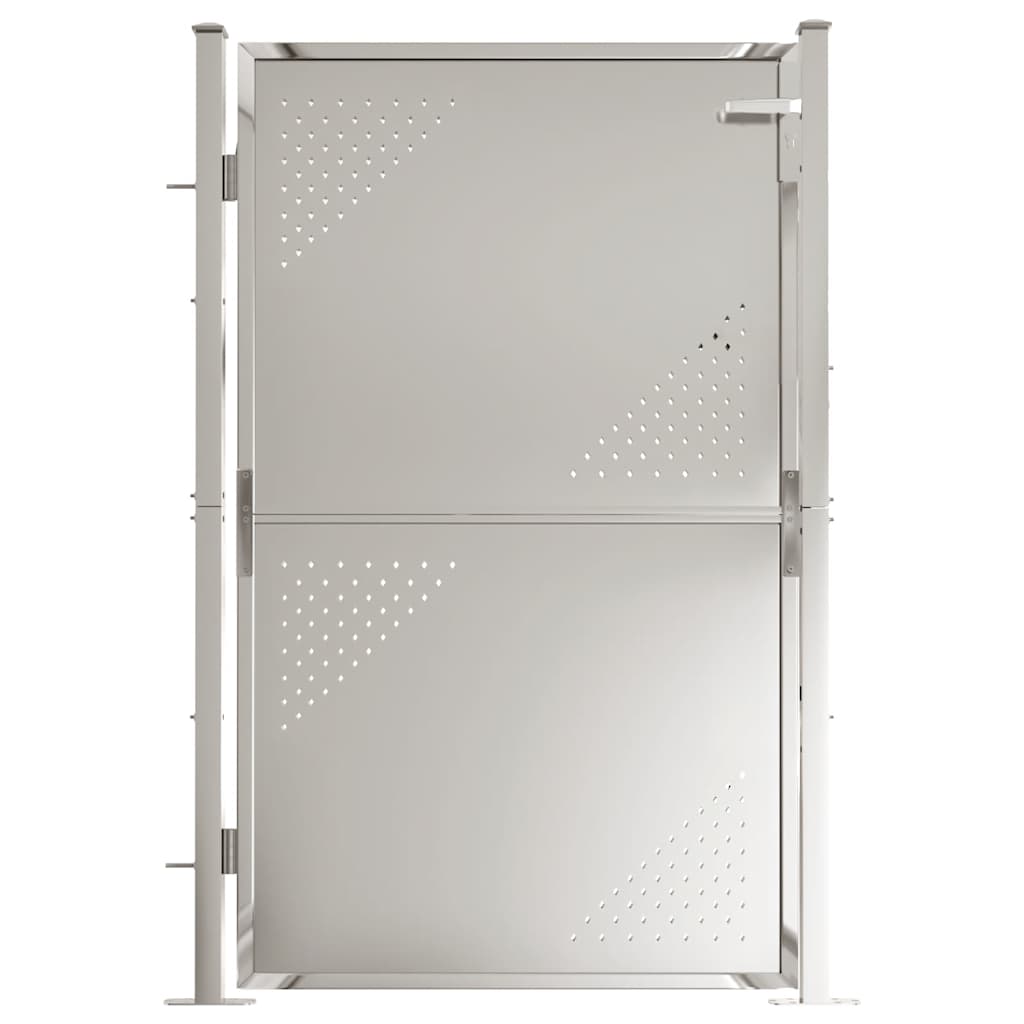 Garden Gate 100x145 cm Stainless Steel