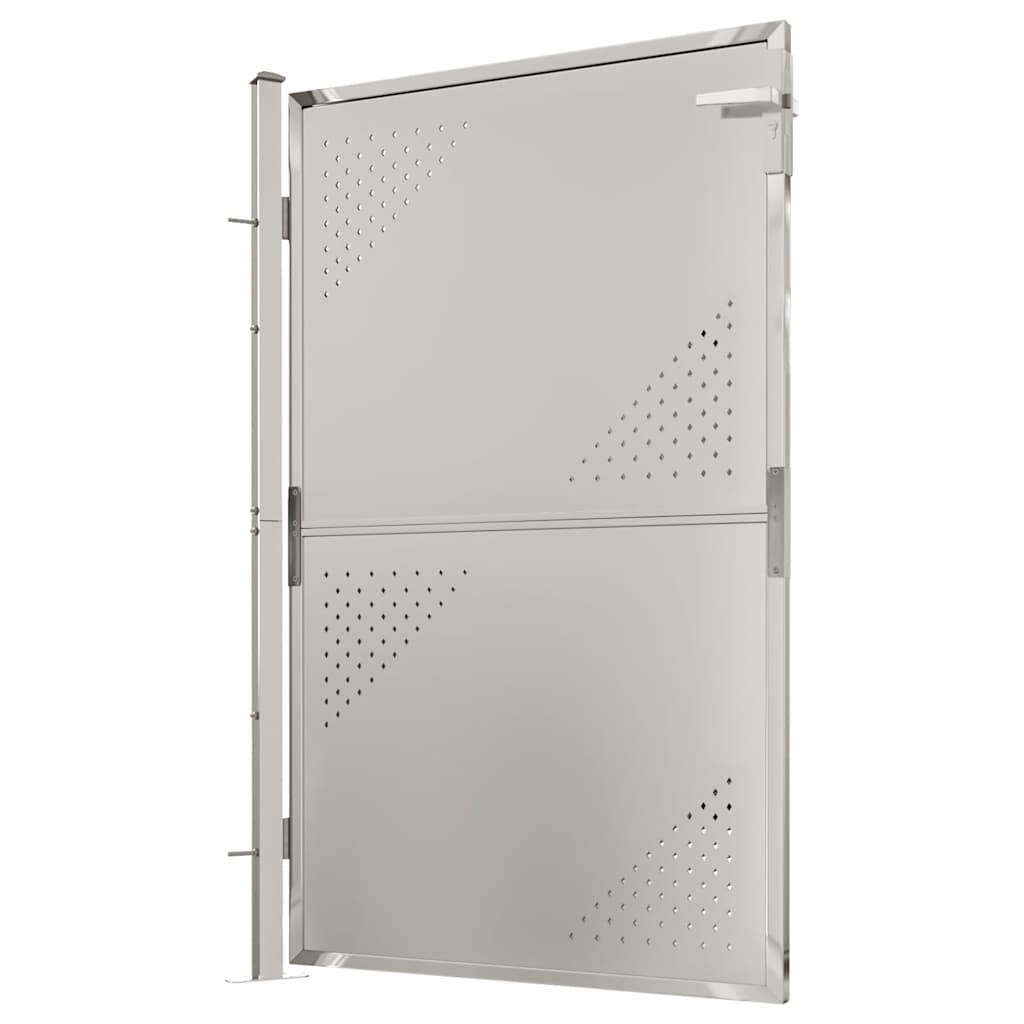 Garden Gate 100x145 cm Stainless Steel
