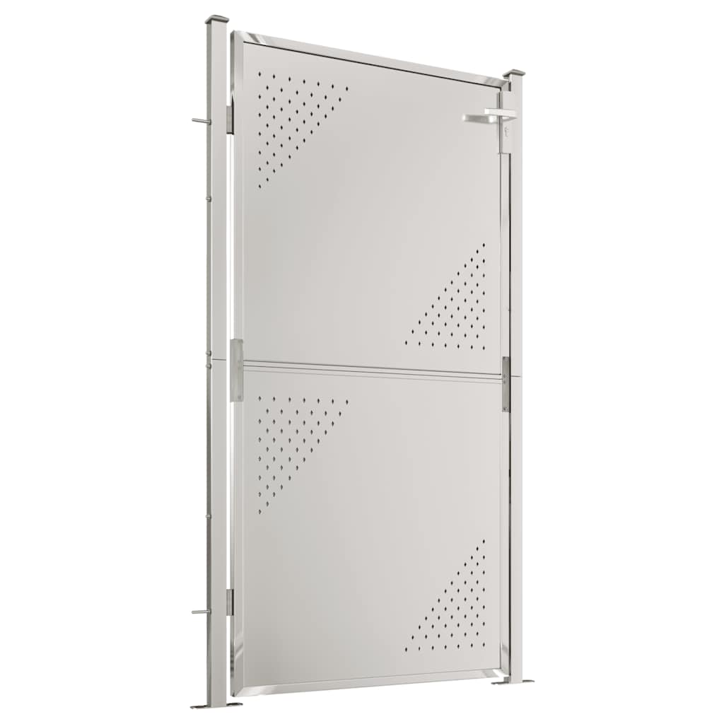 Garden Gate 100x175 cm Stainless Steel