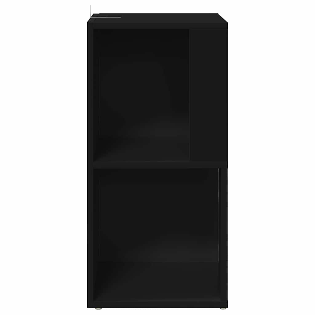 Corner Cabinet Black 33x33x67 cm Engineered Wood