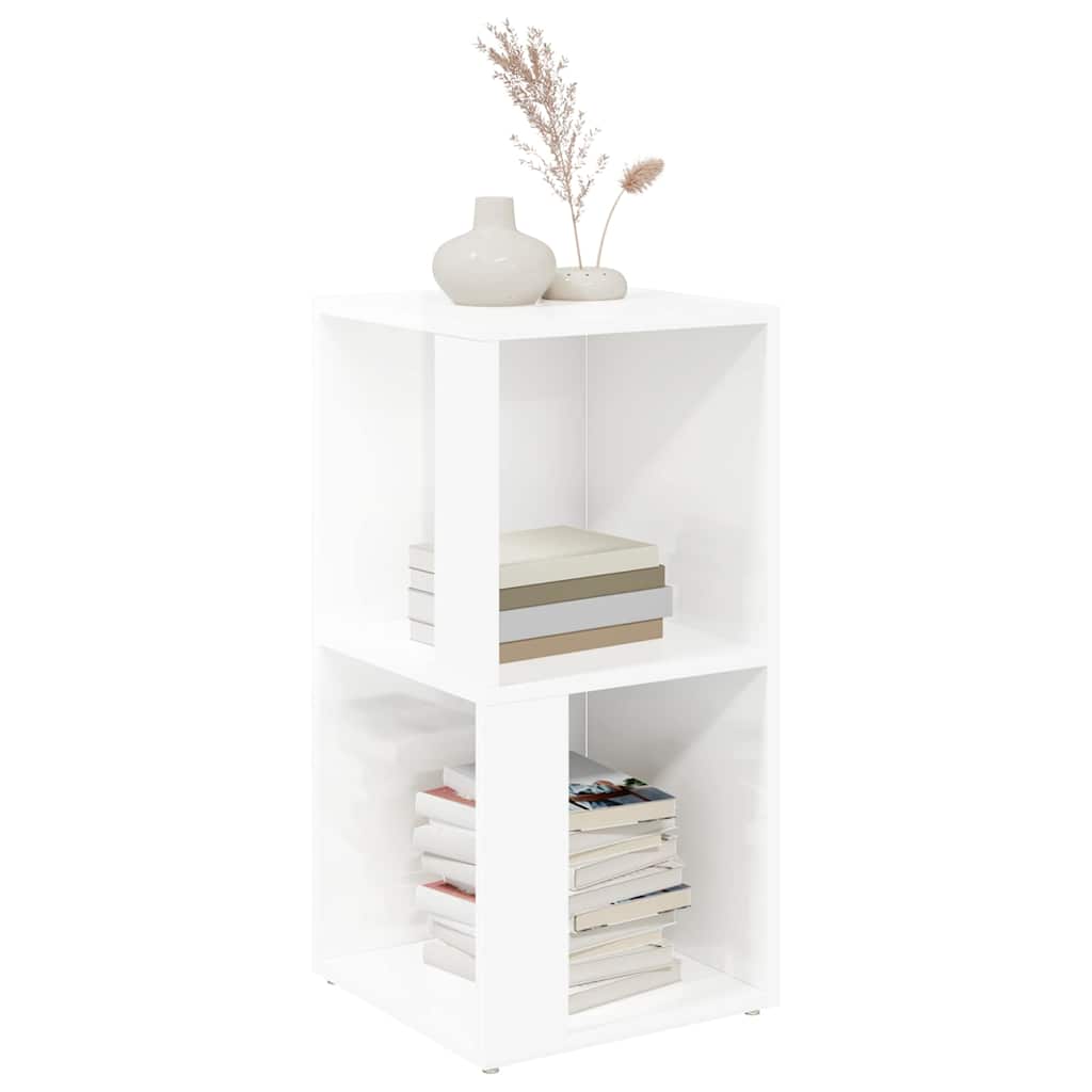 Corner Cabinet High Gloss White 33x33x67 cm Engineered Wood