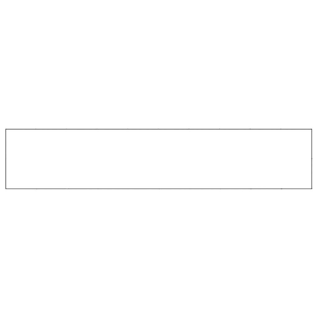 Dog Kennel Black 20 m² Steel