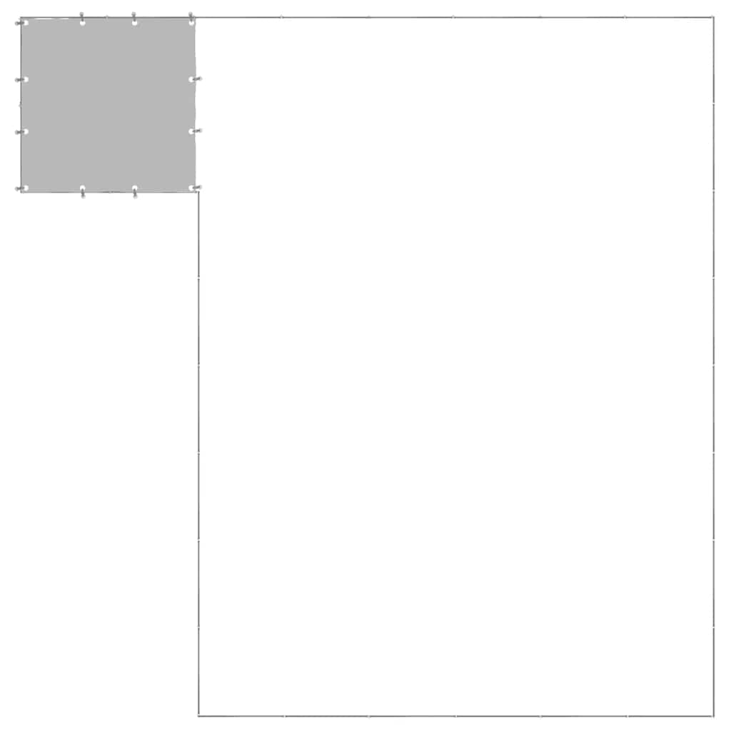 Dog Kennel Silver 15.73 m? Steel