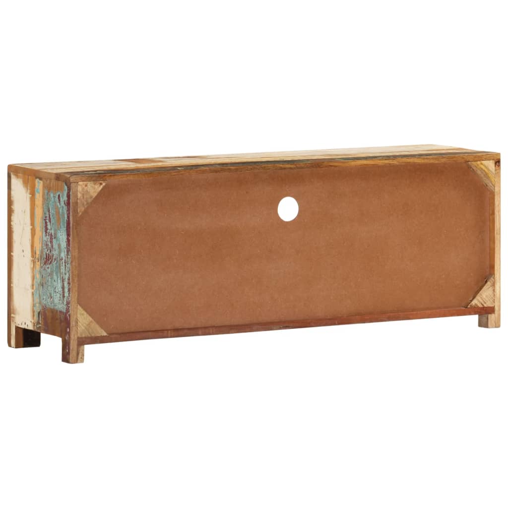 TV Cabinet 110x30x40 cm Solid Wood Reclaimed