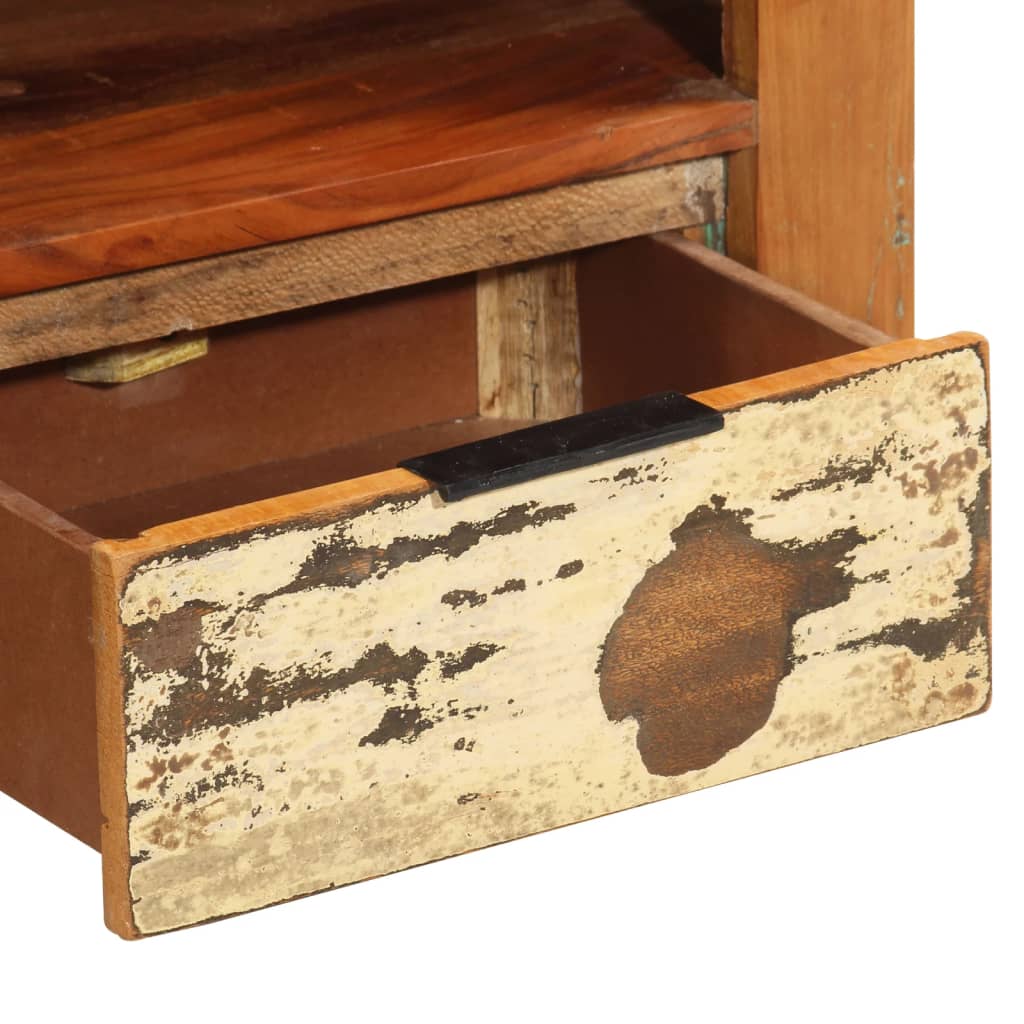 TV Cabinet 110x30x40 cm Solid Wood Reclaimed