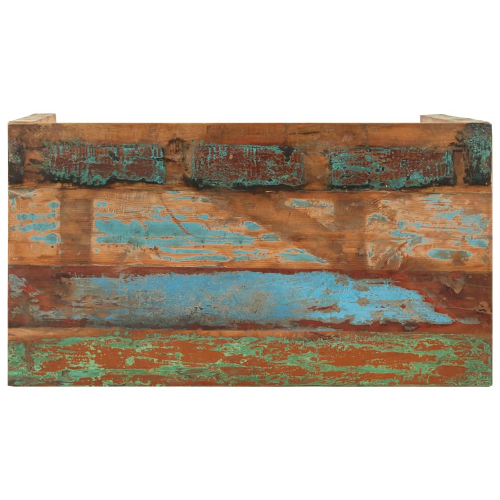 Dining Table 110x60x76 cm Solid Reclaimed Wood