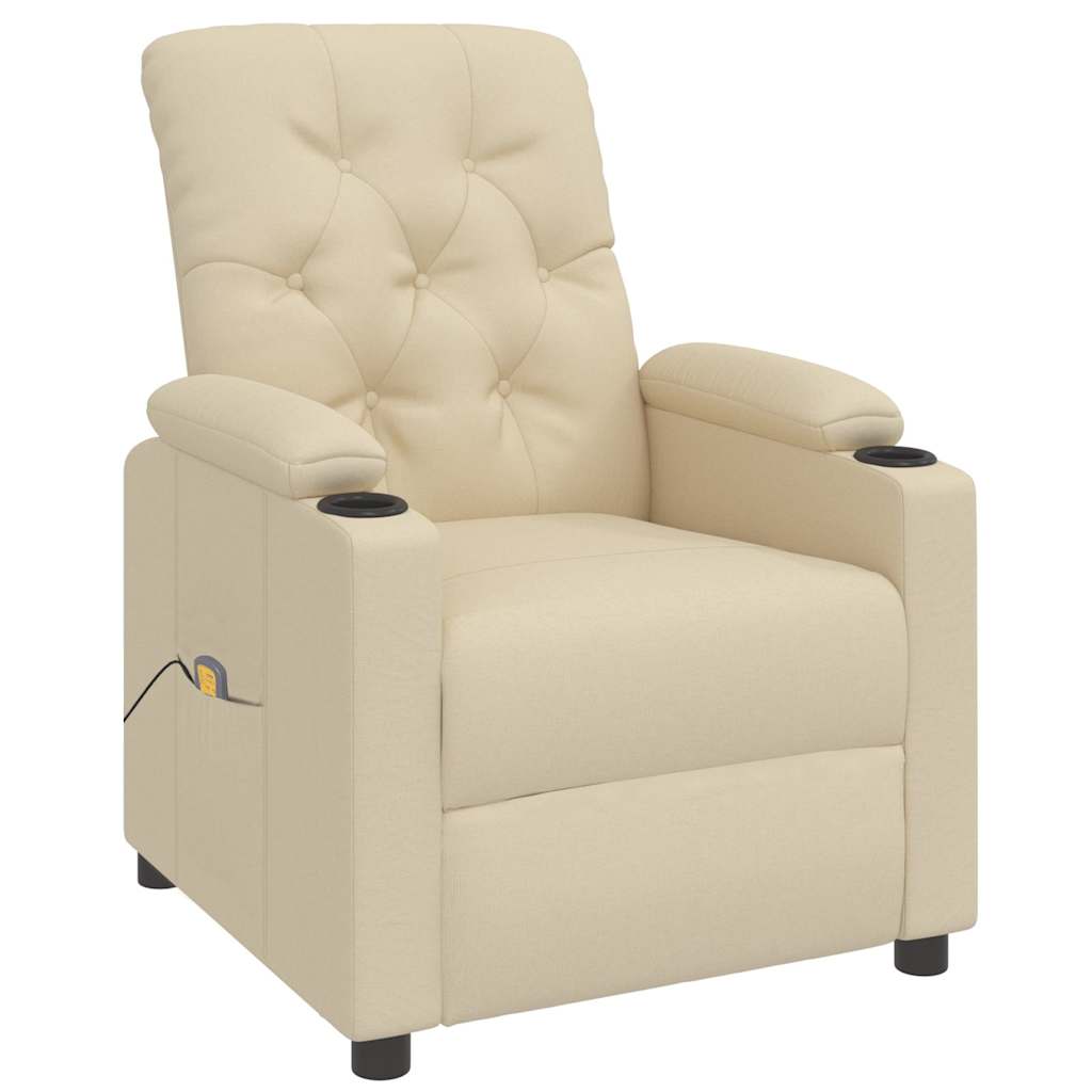 Massage Chair Cream Fabric