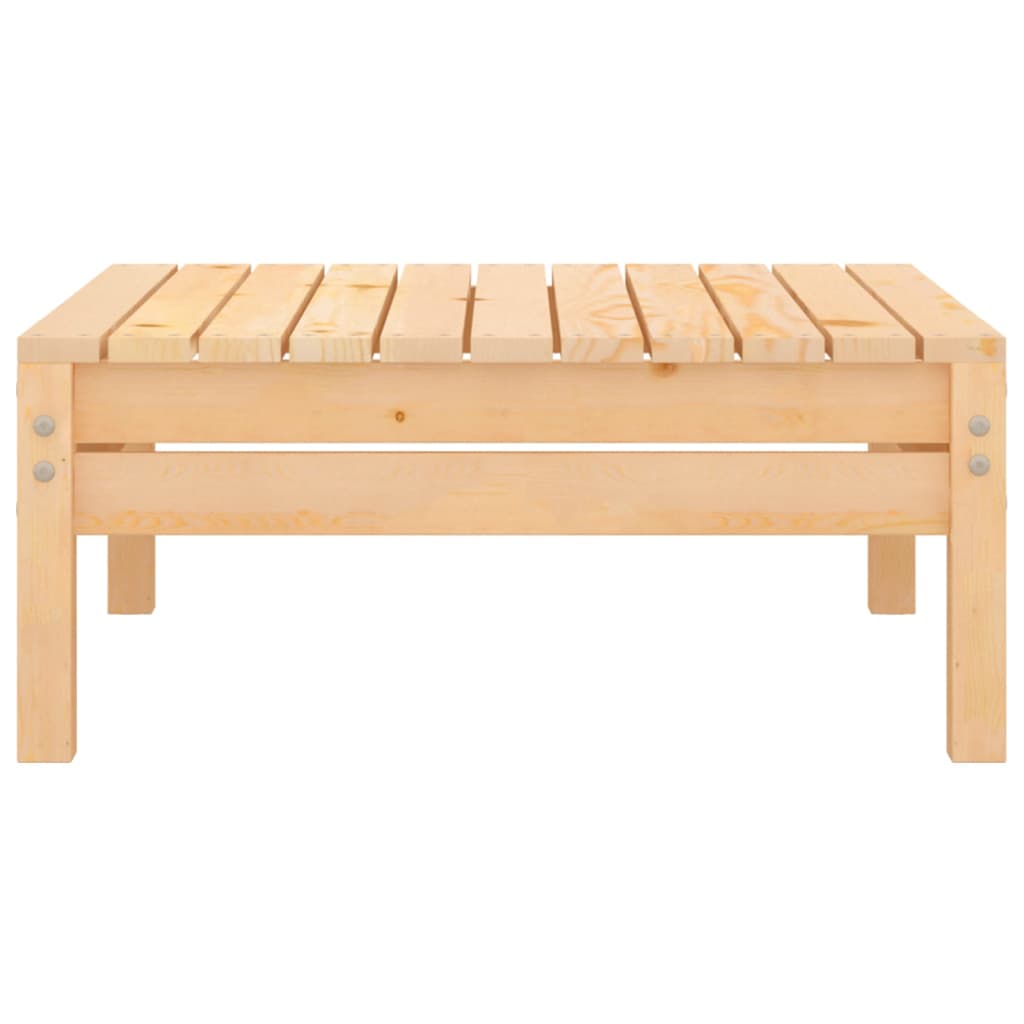 7 Piece Garden Lounge Set Solid Pinewood