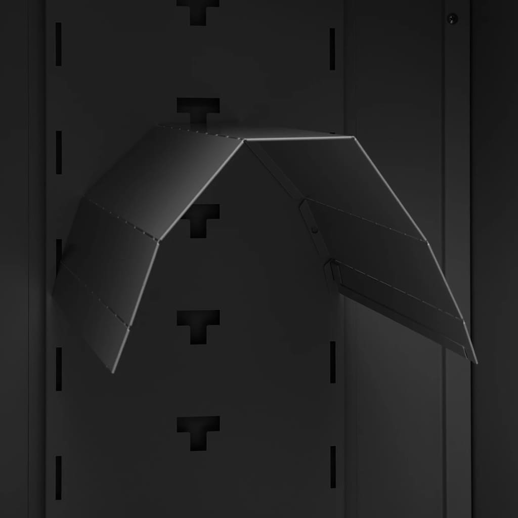 Saddle Cabinet Anthracite 53x53x105 cm Steel