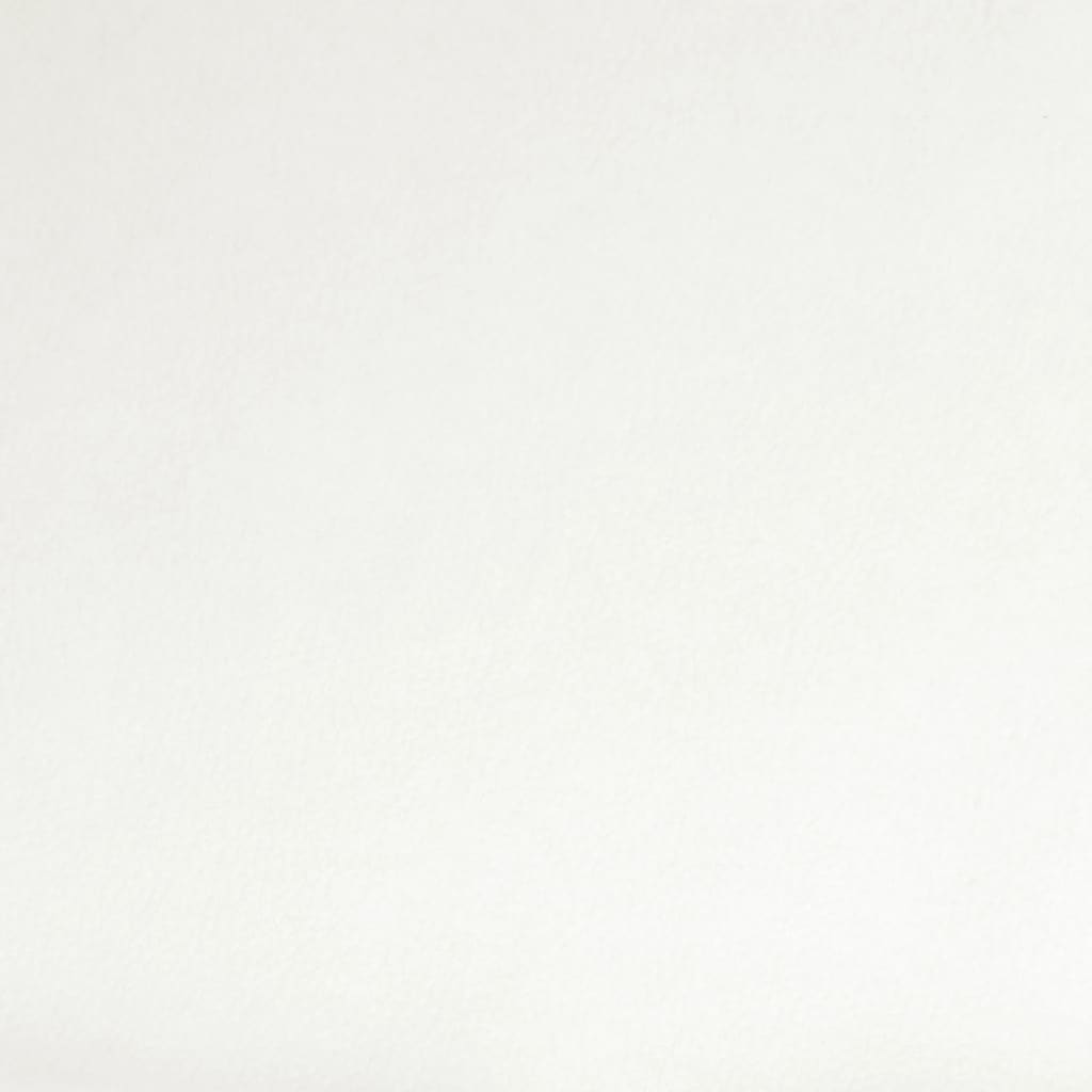 Swivel Dining Chair White Faux Leather