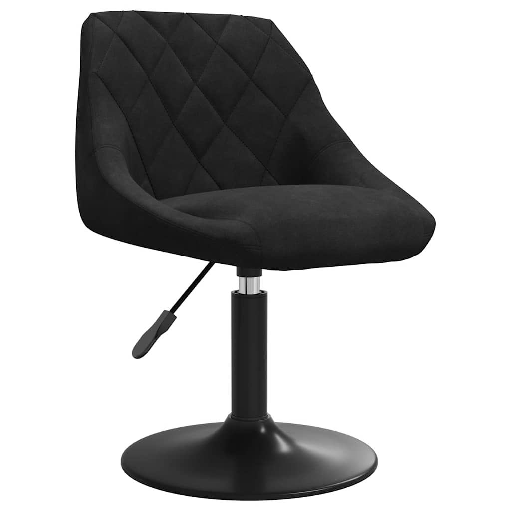 Dining Chair Black Velvet