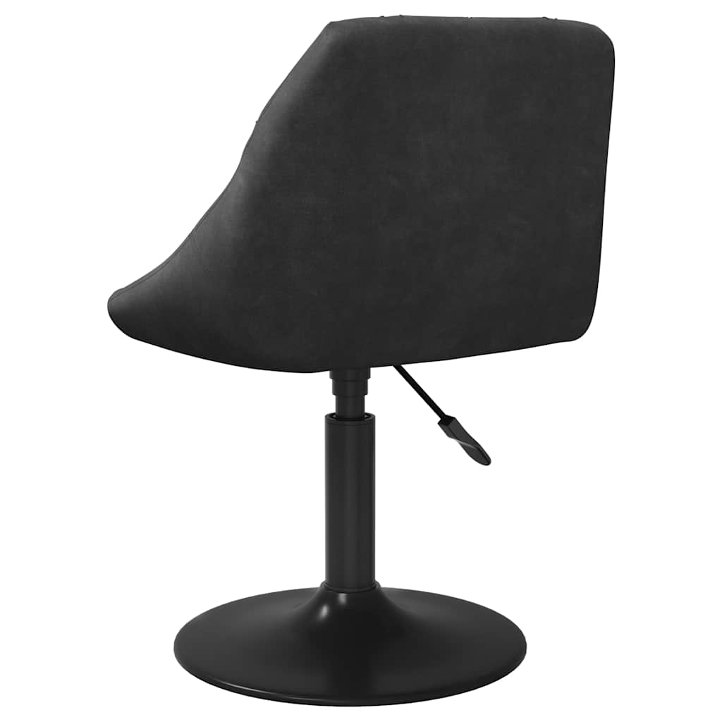 Dining Chair Black Velvet