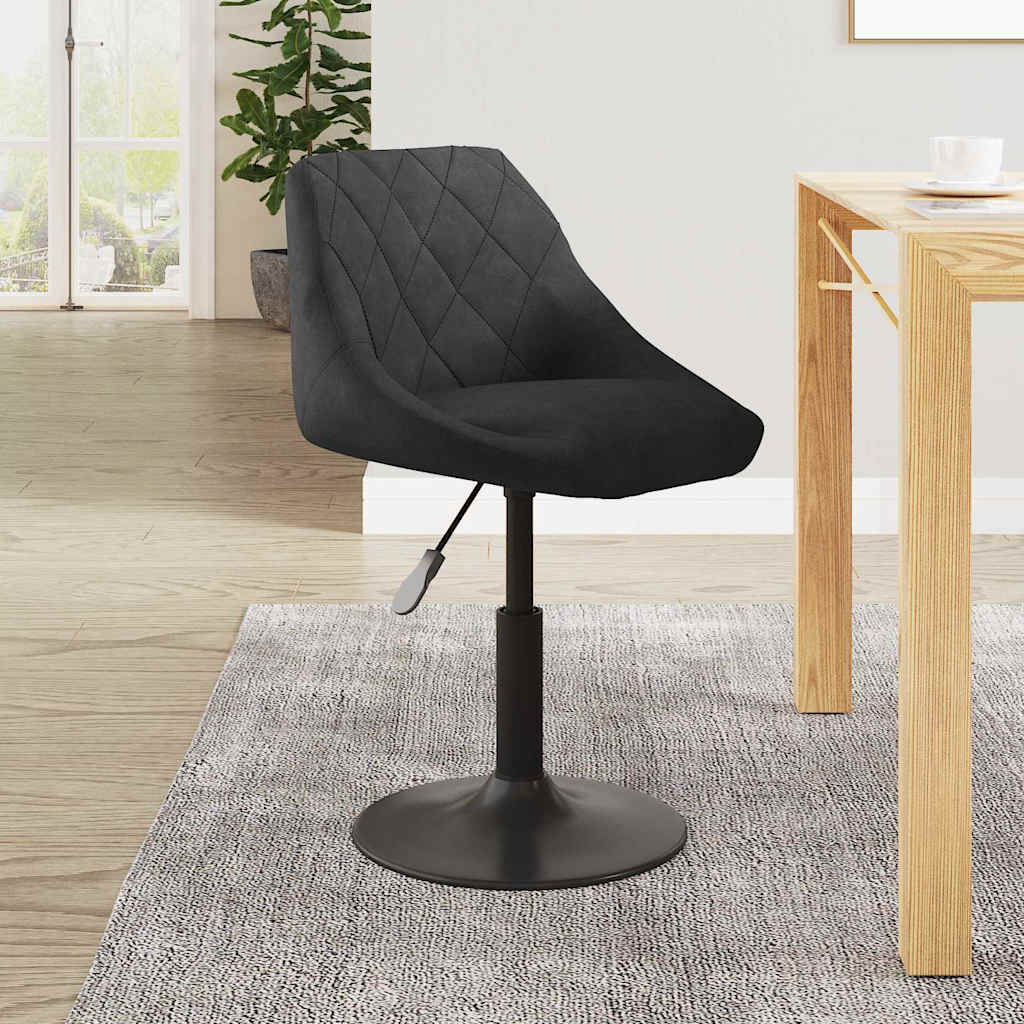 Dining Chair Black Velvet